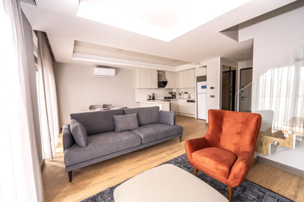 bright modern living room in lara breeze kundu kanyon