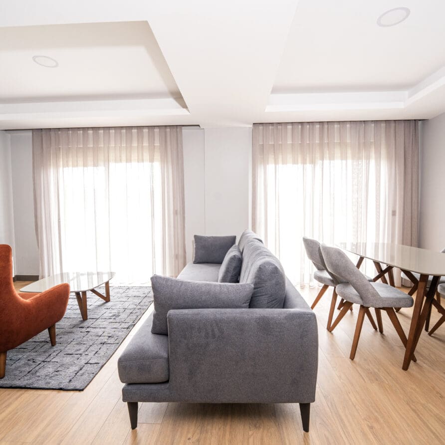 elegant furnishings in two-bedroom garden view suite lara breeze kundu