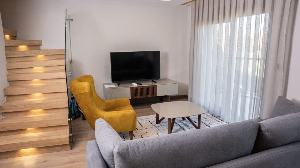 one bedroom garden view duplex