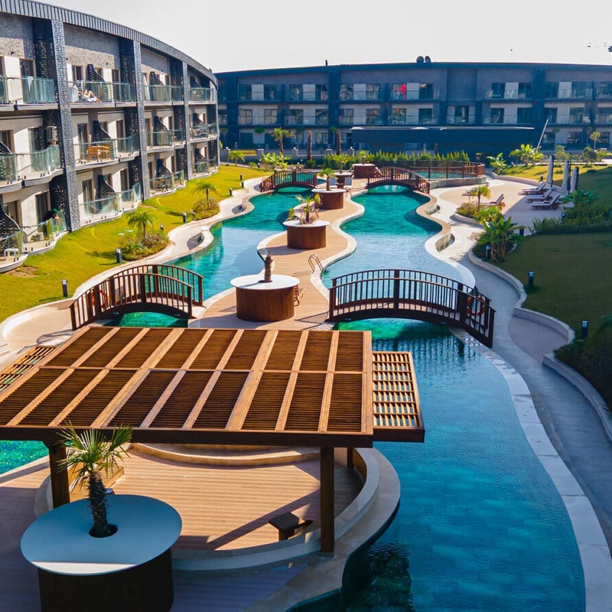 exterior view of lara breeze kundu kanyon antalya